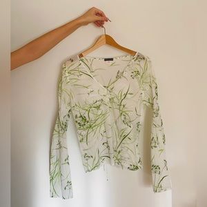 Flowery Blouse